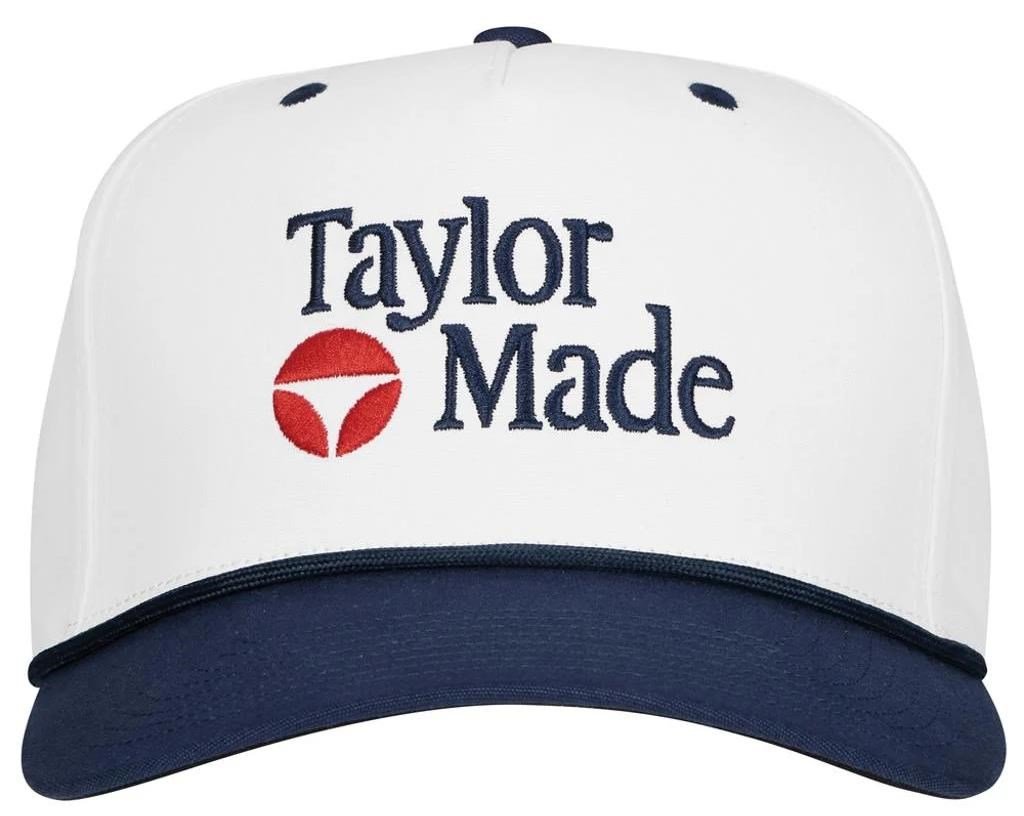 TaylorMade A-Frame Legacy men's cap, white