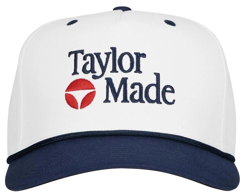 TaylorMade A-Frame Legacy men's cap, white