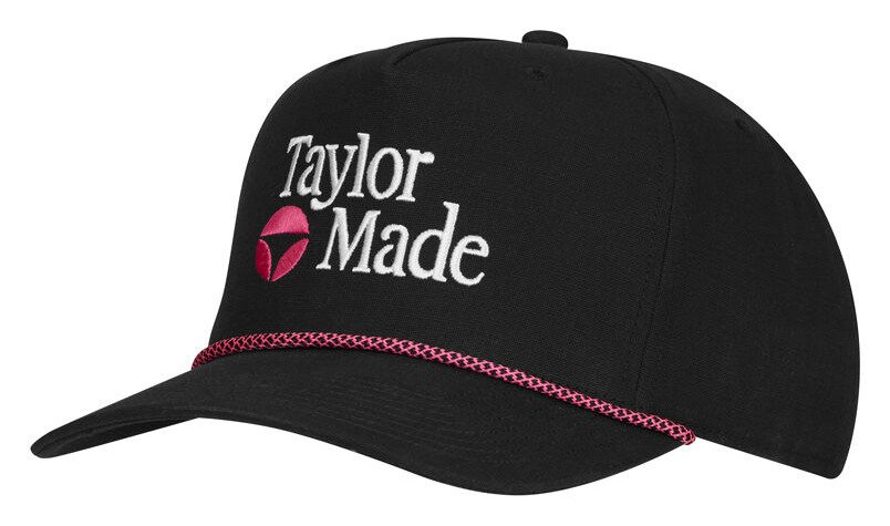 TaylorMade A-Frame Legacy men's cap, black