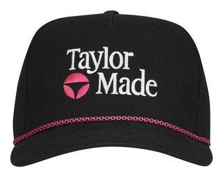 TaylorMade A-Frame Legacy men's cap, black