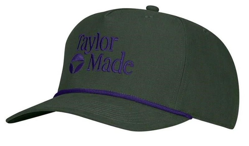TaylorMade A-Frame Legacy men's cap, green/violet