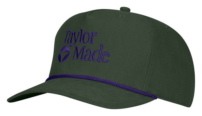 TaylorMade A-Frame Legacy men's cap, green/violet
