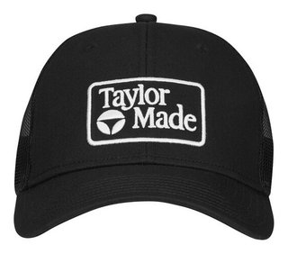 TaylorMade Radar Legacy Trucker men's cap, black