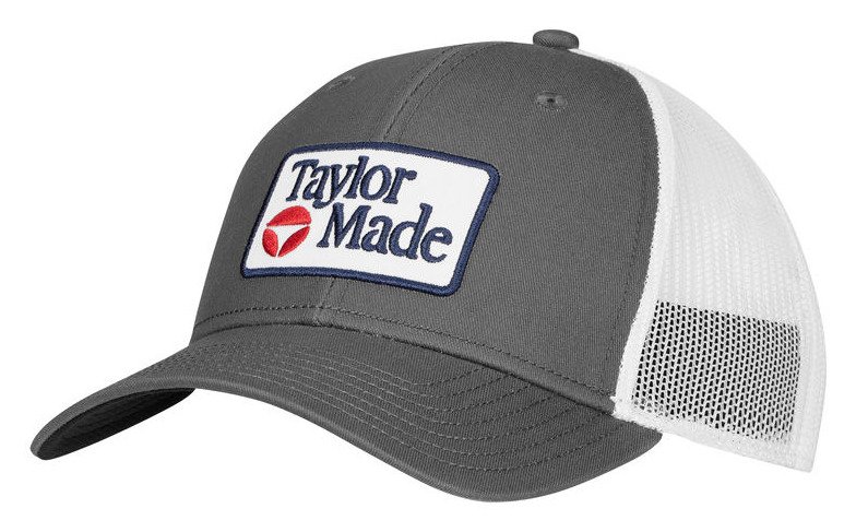 TaylorMade Radar Legacy Trucker men's cap, grey/white