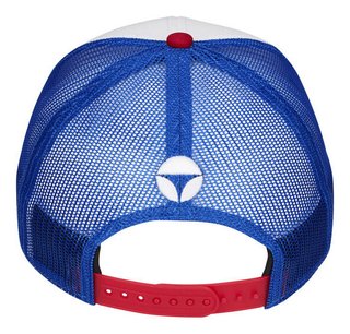 TaylorMade Radar Legacy Trucker men's cap, red/white/blue