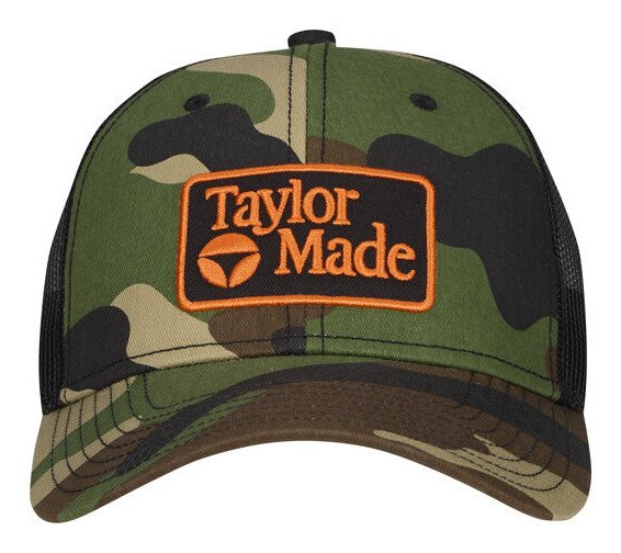 TaylorMade Radar Legacy Trucker men's cap, green camo/black
