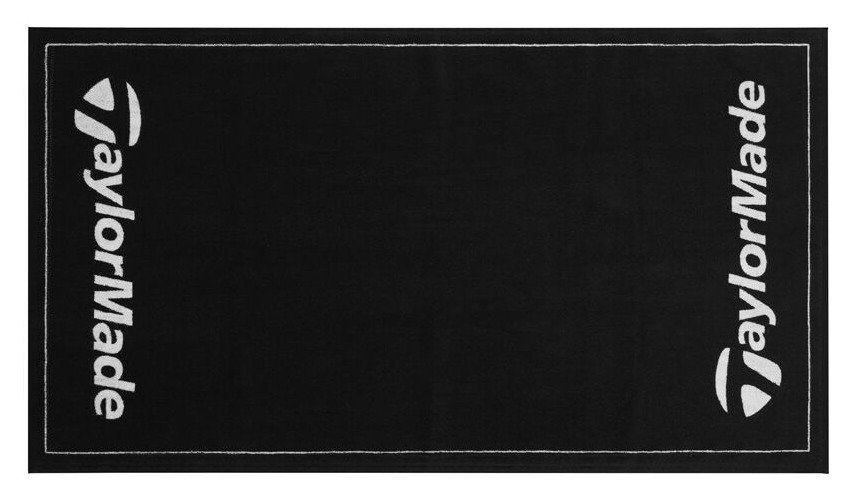 TaylorMade Tour Towel, black