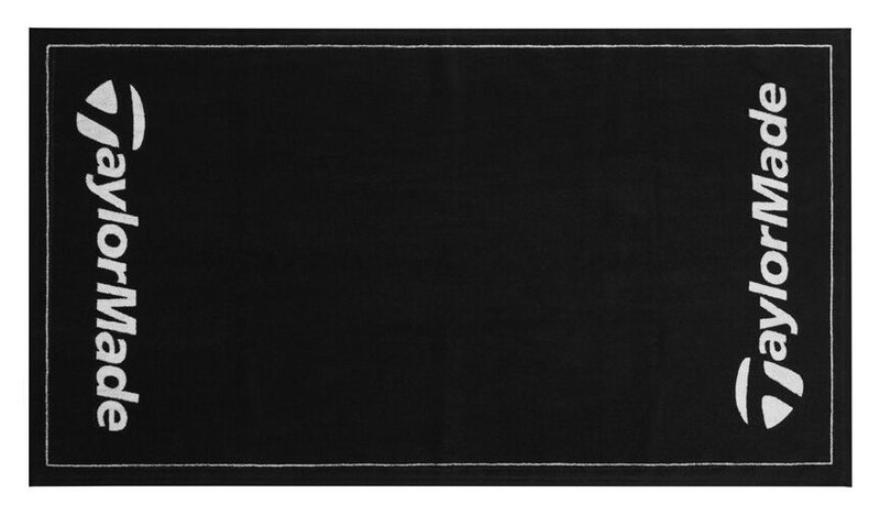TaylorMade Tour Towel, black