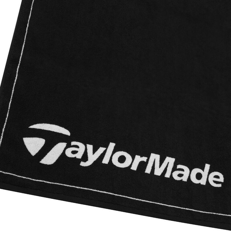 TaylorMade Tour Towel, black