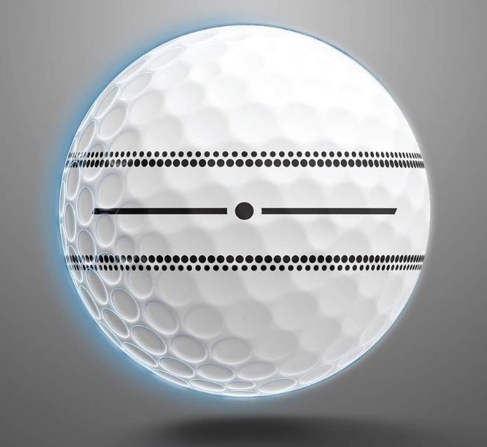 TaylorMade TP5 2026 golf balls, yellow