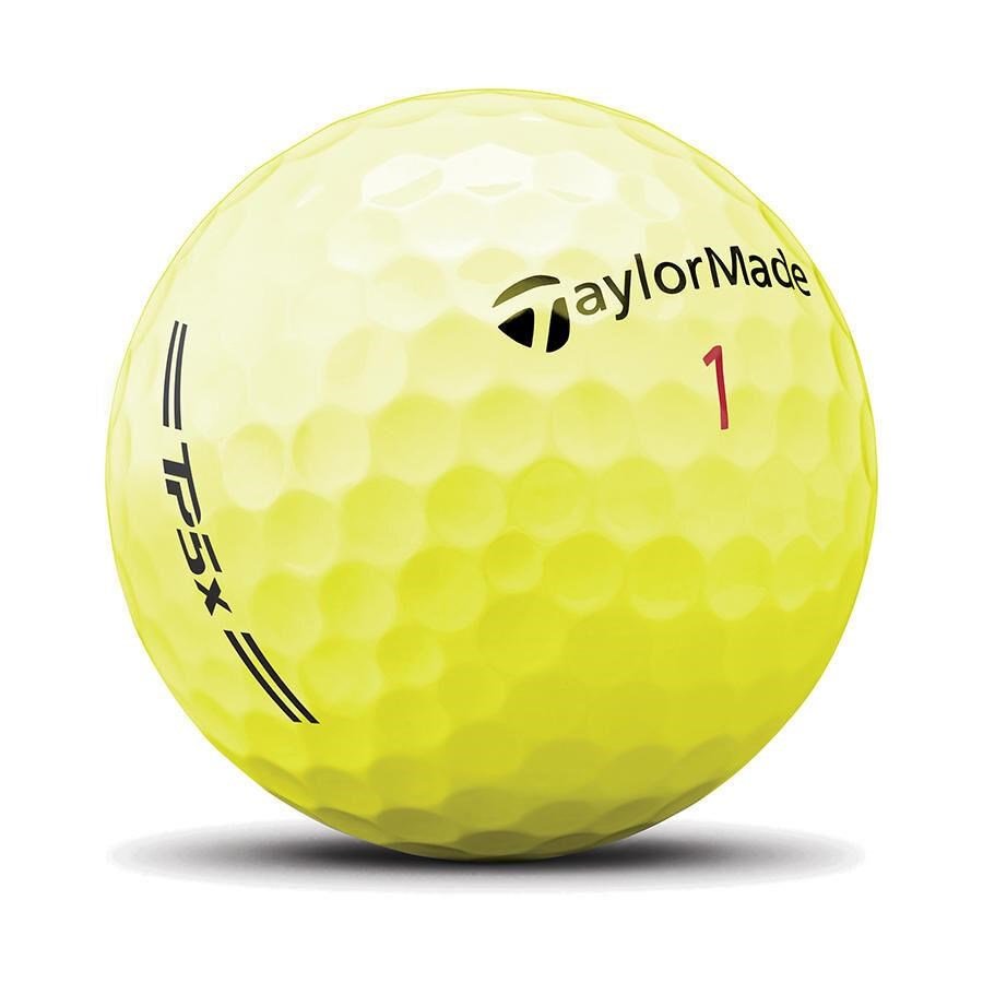 TaylorMade TP5x golf balls 2026, yellow