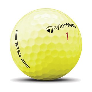 TaylorMade TP5x golf balls 2026, yellow