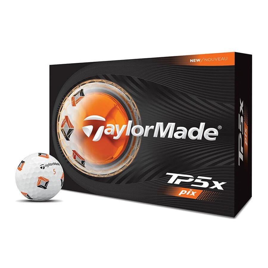 TaylorMade TP5x pix 2026 golf balls (12 balls)