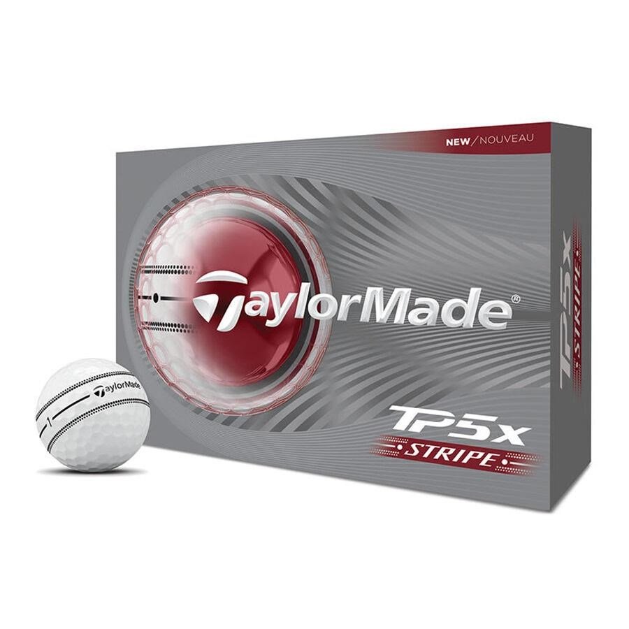 TaylorMade TP5x Stripe golf balls 2026