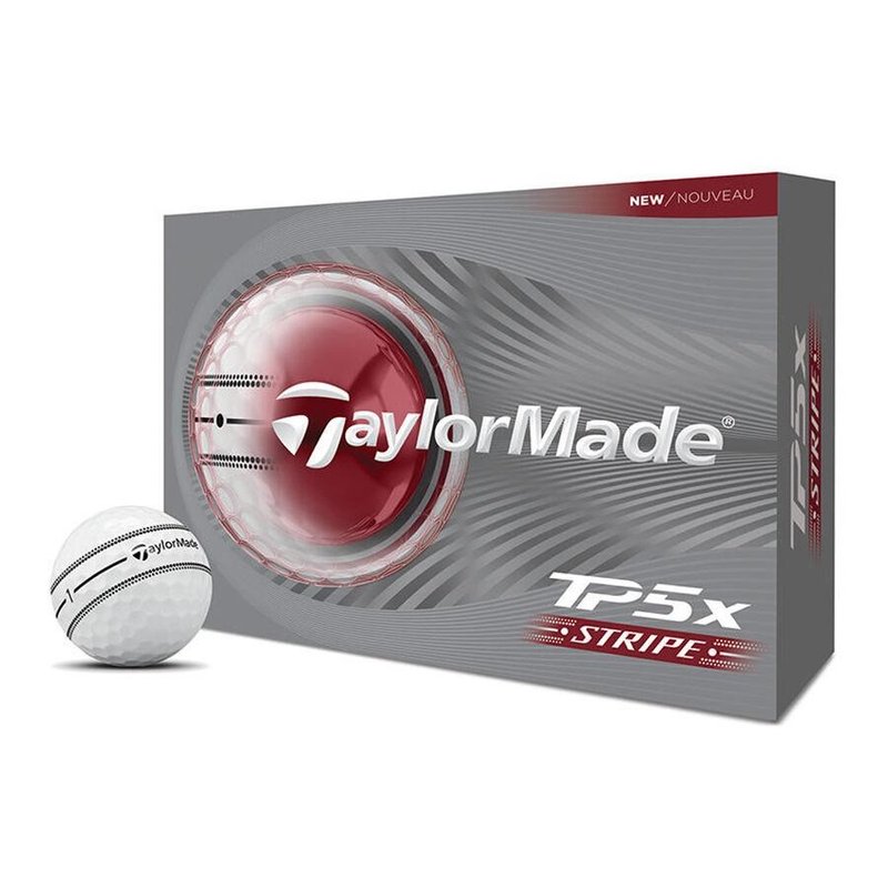 TaylorMade TP5x Stripe golf balls 2026