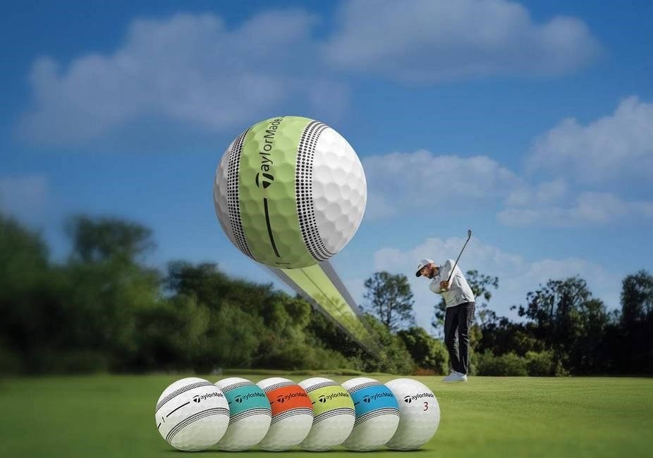 TaylorMade Tour Response Stripe golf balls 2026