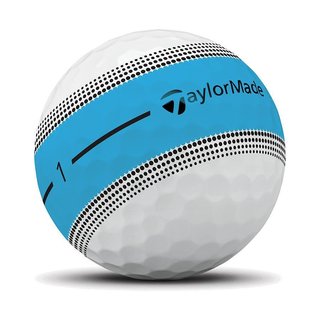TaylorMade Tour Response Stripe golf balls 2026, blue