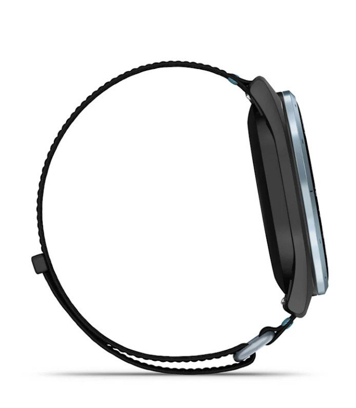Garmin Approach J1 junior GPS watch, black/azure aluminium