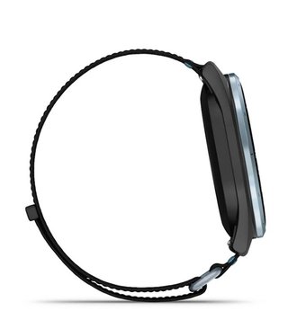 Garmin Approach J1 junior GPS watch, black/azure aluminium