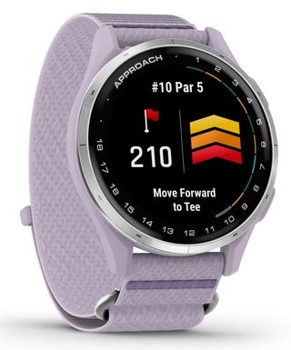 Garmin Approach J1 junior GPS watch, lilac/silver aluminium