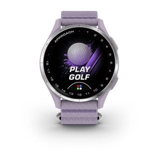 Garmin Approach J1 junior GPS watch, lilac/silver aluminium