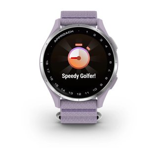 Garmin Approach J1 junior GPS watch, lilac/silver aluminium