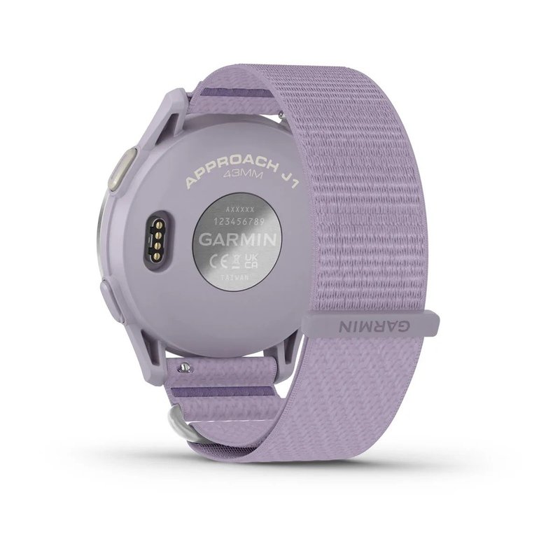 Garmin Approach J1 junior GPS watch, lilac/silver aluminium