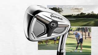 TaylorMade Qi Max men's irons, steel
