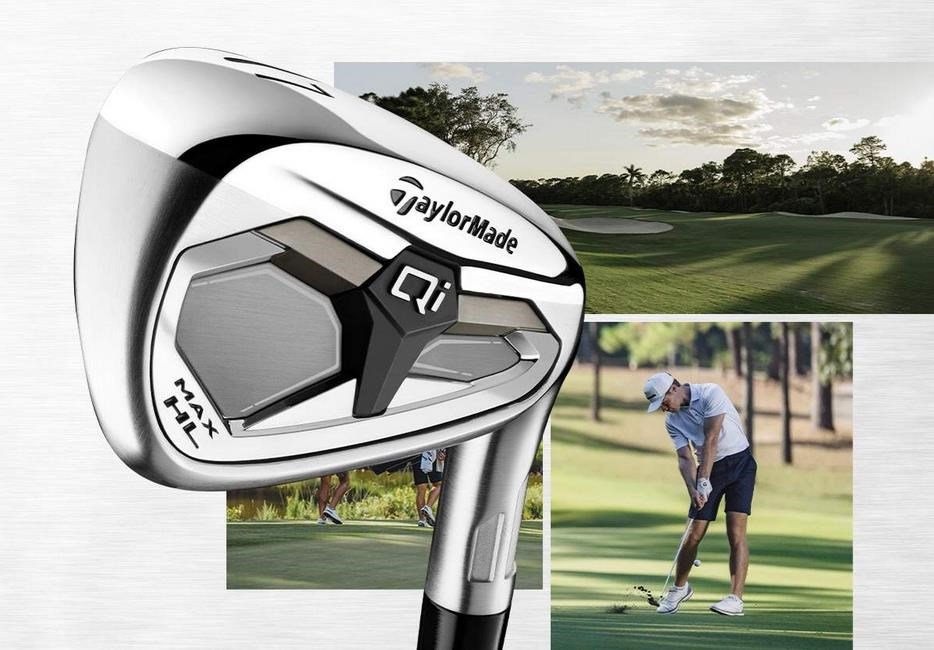 TaylorMade Qi Max HL men's irons, graphite