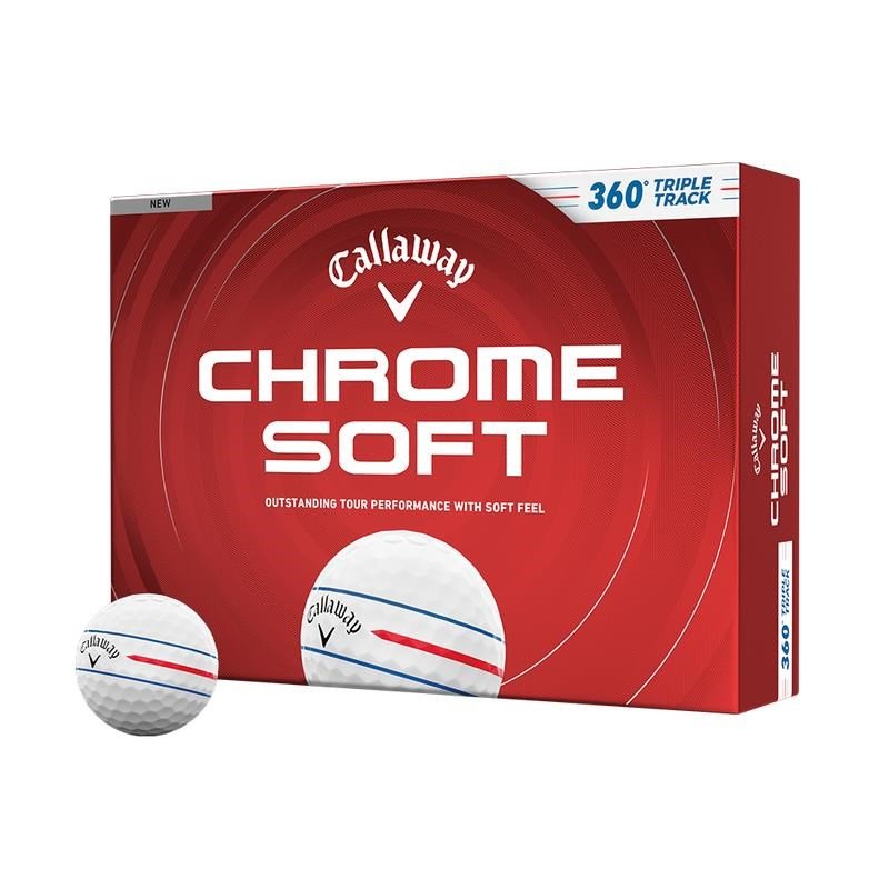 Callaway Chrome Soft 26 360 Triple Track golf balls