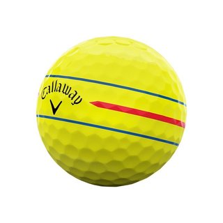 Callaway Chrome Soft 26 360 Triple Track golf balls, yellow