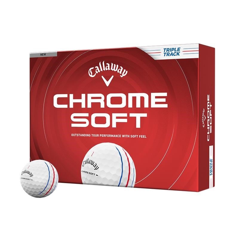 Callaway Chrome Soft 26 Triple Track golf balls