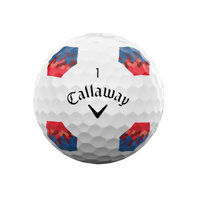 Callaway Chrome Soft 26 TruTrack Blue/Red golf balls