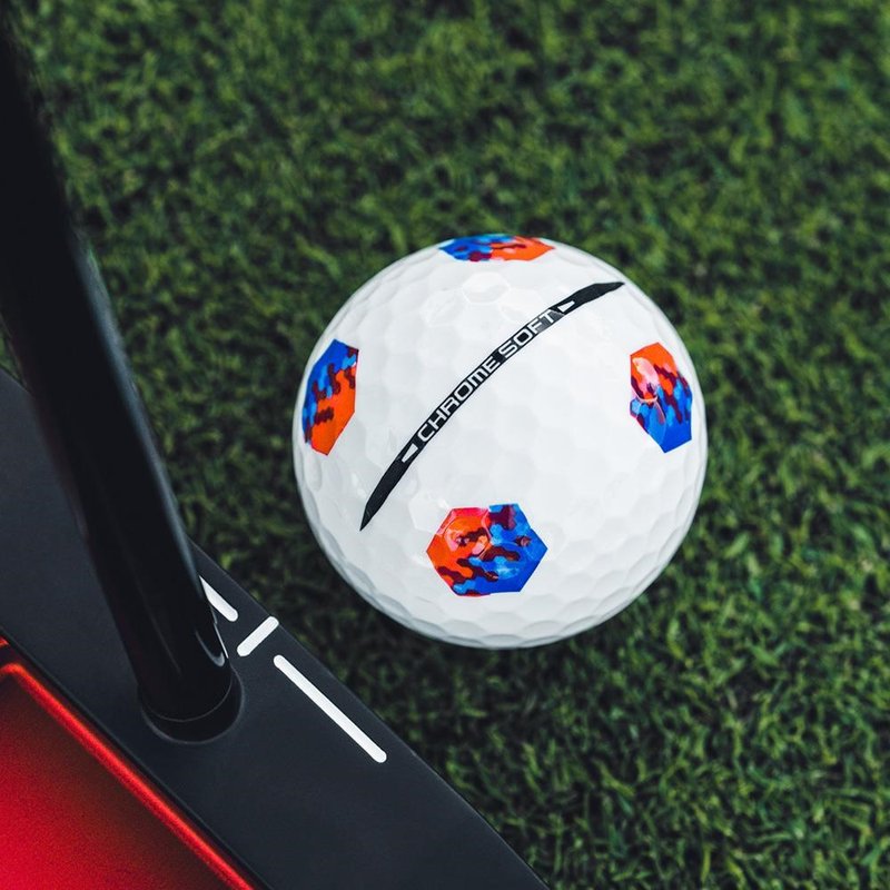 Callaway Chrome Soft 26 TruTrack Blue/Red golf balls