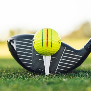 Callaway Chrome Tour Triple Track golf balls, yellow