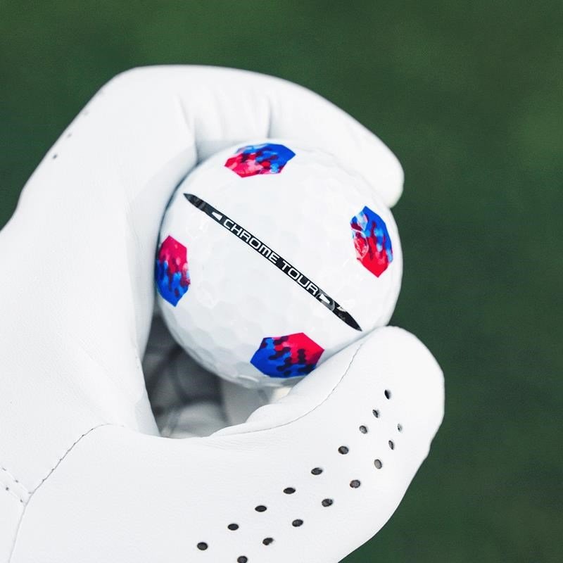 Callaway Chrome Tour TruTrack Blue/Red golf balls 2026