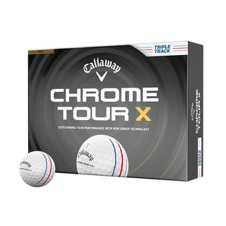 Callaway Chrome Tour X Triple Track golf balls 2026