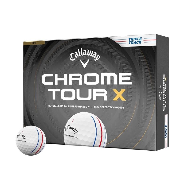 Callaway Chrome Tour X Triple Track golf balls 2026