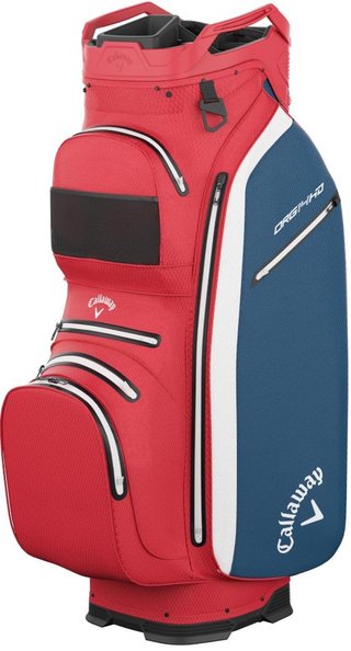 Callaway ORG 14 HD cart bag, red/white/navy