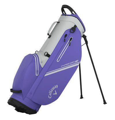Callaway Chase Dry stand bag, silver/purple
