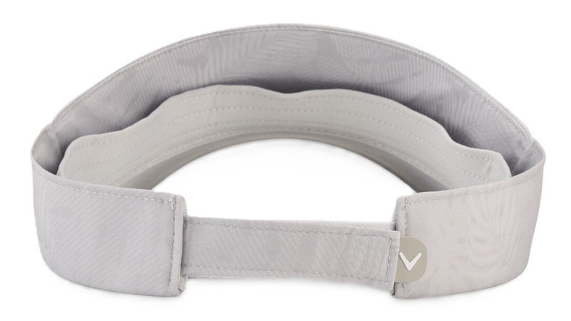 Callaway Liquid Metal men's visor, grey/palm breeze