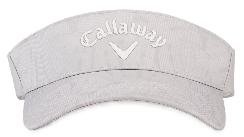 Callaway Liquid Metal men's visor, grey/palm breeze