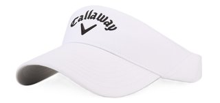 Callaway Liquid Metal men's visor, white/black