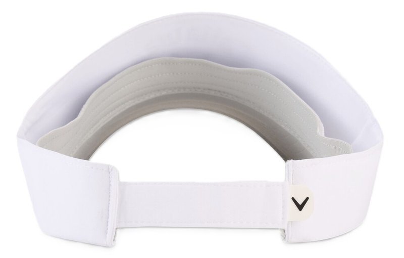 Callaway Liquid Metal men's visor, white/black
