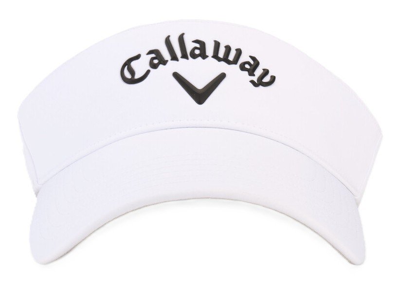 Callaway Liquid Metal men's visor, white/black