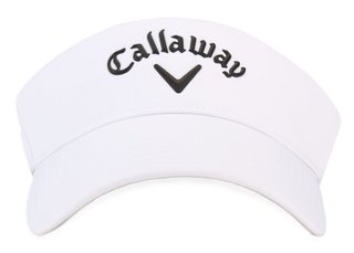 Callaway Liquid Metal men's visor, white/black