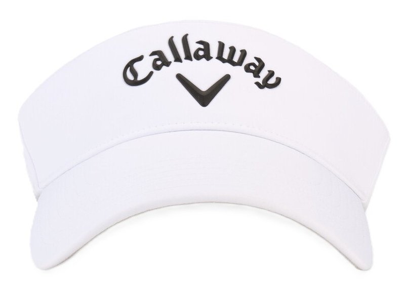 Callaway Liquid Metal men's visor, white/black
