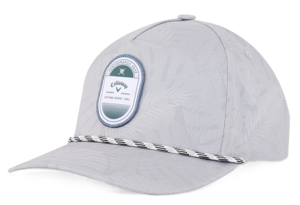 Callaway Birdie Brigade men's cap, grey/palm breeze