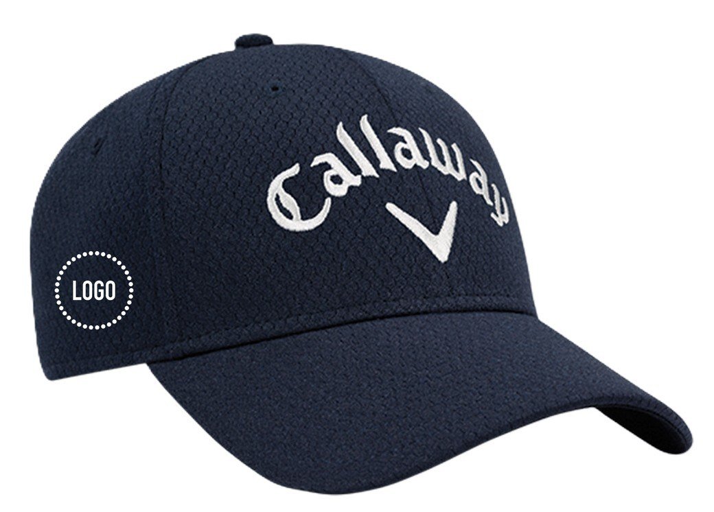 Callaway Performance Side Crest Structured logo cap, navy