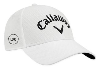 Callaway Performance Side Crest Structured logo cap, white